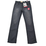 Levi'S Jeans tinta unita con Girovita Regolabile Nero per Bambino 8E6728 NERO LEVI'S 