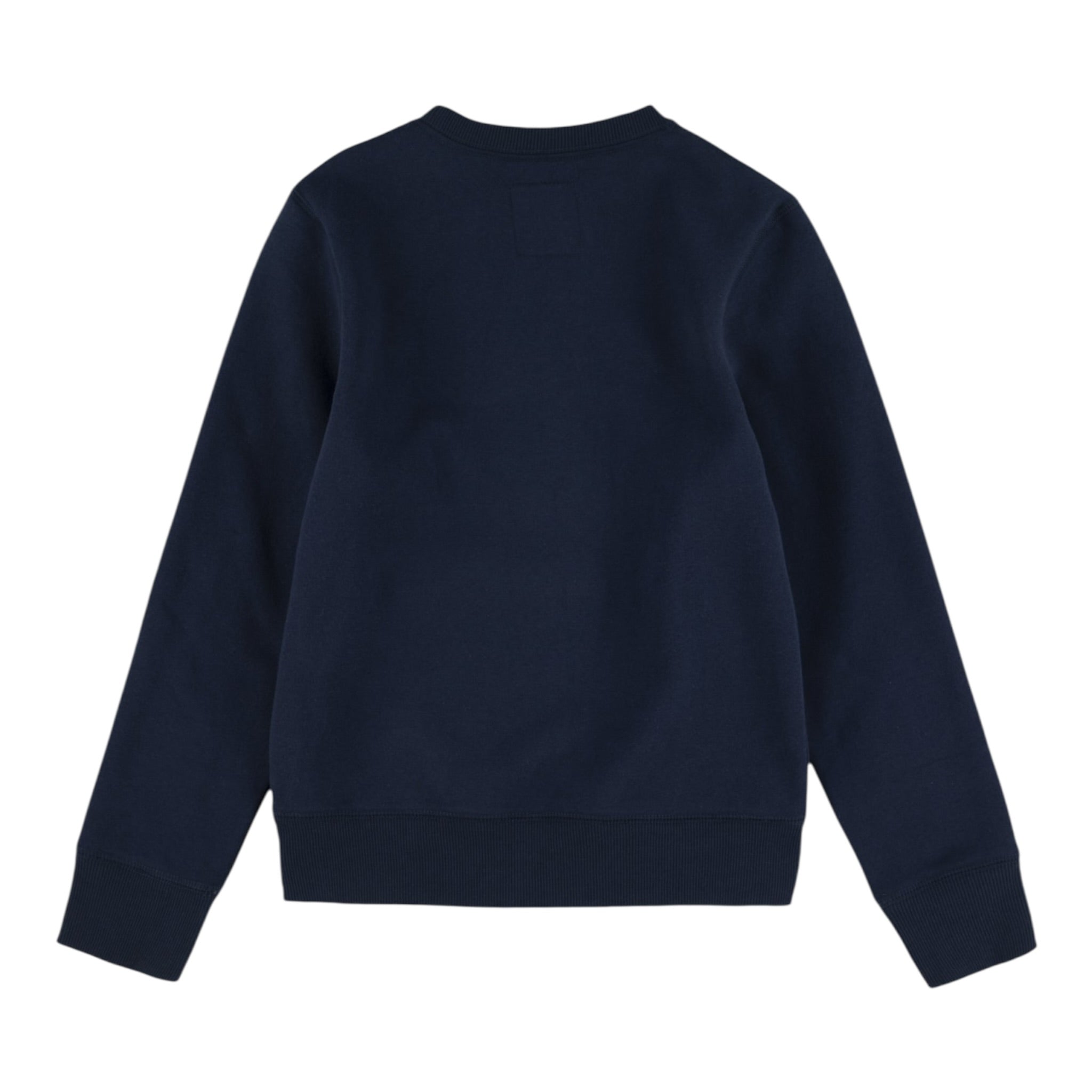 Levi'S Felpa Chiusa Girocollo tinta unita con Logo Blu per Bambino 8E9079X BLU LEVI'S 