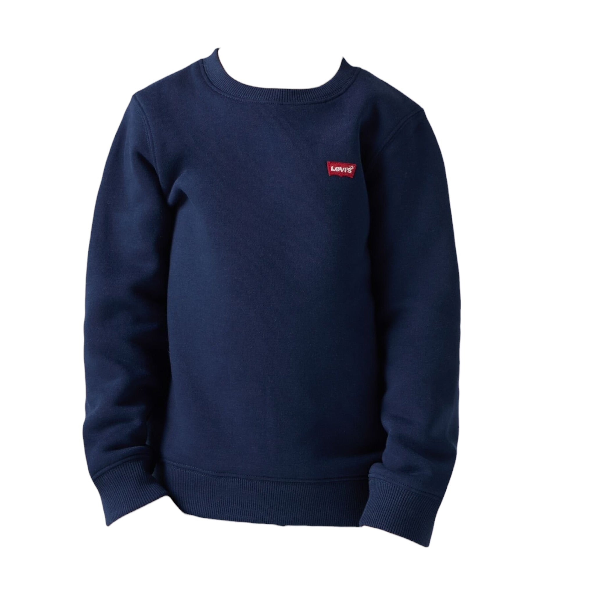 Levi'S Felpa Chiusa Girocollo tinta unita Blu per Neonato 8EE331 BLU LEVI'S 