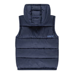 Levi'S Smanicato tinta unita con Cappuccio Blu per Bambino 8EL259 BLU LEVI'S 