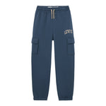 Levi'S Pantalone Tuta tinta unita con Logo Blu per Bambino 8EN651 BLU LEVI'S 