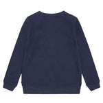 Levi'S Felpa Chiusa Girocollo tinta unita con Logo Blu per Bambino 9E9079 BLU LEVI'S 