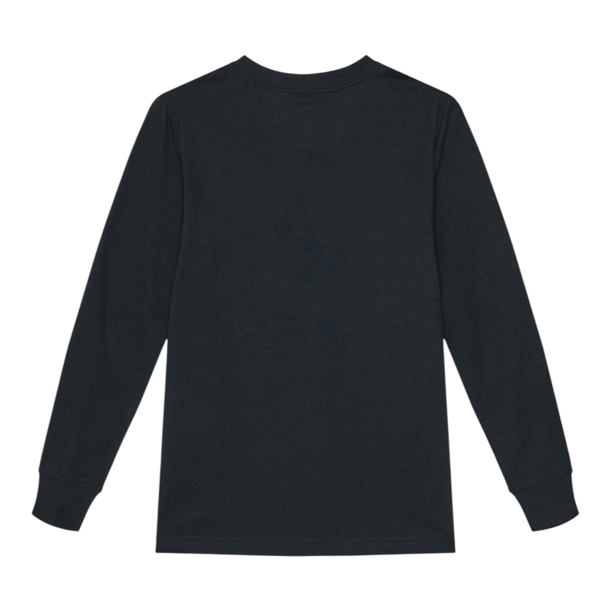Levi'S Shirt Girocollo tinta unita con Logo Nero per Bambino 9EC706 NERO LEVI'S 