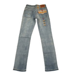 Levi'S Jeans tinta unita con Girovita Regolabile Azzurro per Bambino 9EC758 AZZURRO LEVI'S 