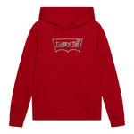 Levi'S Felpa Chiusa con Cappuccio tinta unita Rosso per Bambino 9EL533 ROSSO LEVI'S 