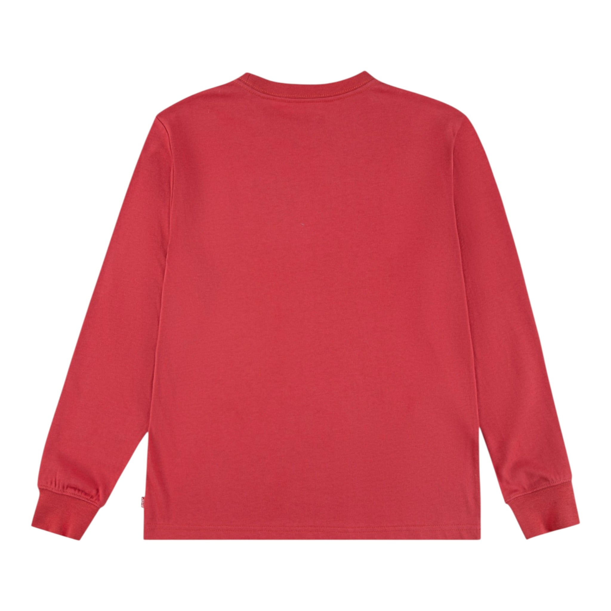 Levi'S Shirt Girocollo tinta unita con Lofo Rosso per Bambino 9EN713 ROSSO LEVI'S 