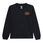 Levi'S Shirt Girocollo tinta unita con Logo Nero per Bambino 9EN715 NERO LEVI'S 