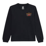 Levi'S Shirt Girocollo tinta unita con Logo Nero per Bambino 9EN715 NERO LEVI'S 