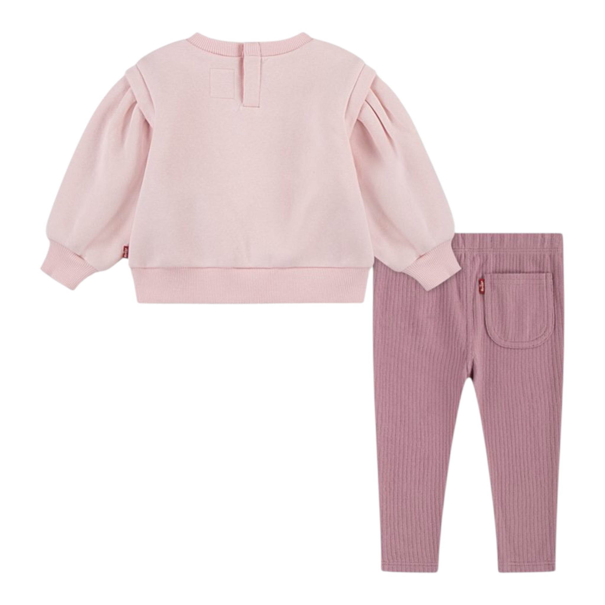Levi'S Completo 2 Pezzi Felpa-Leggins Rosa per Bambina CMLEVJ ROSA LEVI'S 