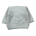 Little Bear Cardigan tinta unita Azzurro per Neonato 1020C AZZURRO LITTLE BEAR 