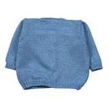 Little Bear Cardigan tinta unita Cielo per Neonato 1020C CIELO LITTLE BEAR 