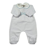 Little Bear Tutina Manica Lunga tinta unita Bianco per Neonato 2054 BIANCO LITTLE BEAR 