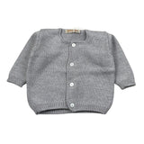 Little Bear Cardigan tinta unita Grigio per Neonato 4024 GRIGIO LITTLE BEAR 