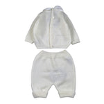 Little Bear Completo 2Pz Maglia-Pantalone Panna per Neonato 7002 PANNA LITTLE BEAR 