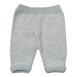 Little Bear Pantalone In Filo tinta unita Azzurro per Neonato 7003 AZZURRO LITTLE BEAR 