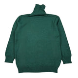 Little Bear Maglia Collo Alto tinta unita Verde per Bambino 7155J VERDE LITTLE BEAR 