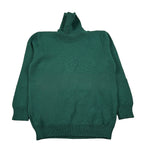 Little Bear Maglia Collo Alto tinta unita Verde per Bambino 7155J VERDE LITTLE BEAR 