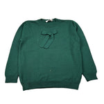 Little Bear Maglia Girocollo tinta unita Verde per Bambina 7163 VERDE LITTLE BEAR 