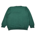 Little Bear Maglia Girocollo tinta unita Verde per Bambina 7163 VERDE LITTLE BEAR 