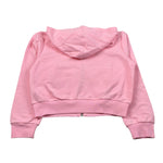 Liu Jo Felpa con Zip E Cappuccio tinta unita Rosa per Bambina GA4051 ROSA LIU JO 