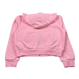 Liu Jo Felpa con Zip E Cappuccio tinta unita Rosa per Bambina GA4051 ROSA LIU JO 