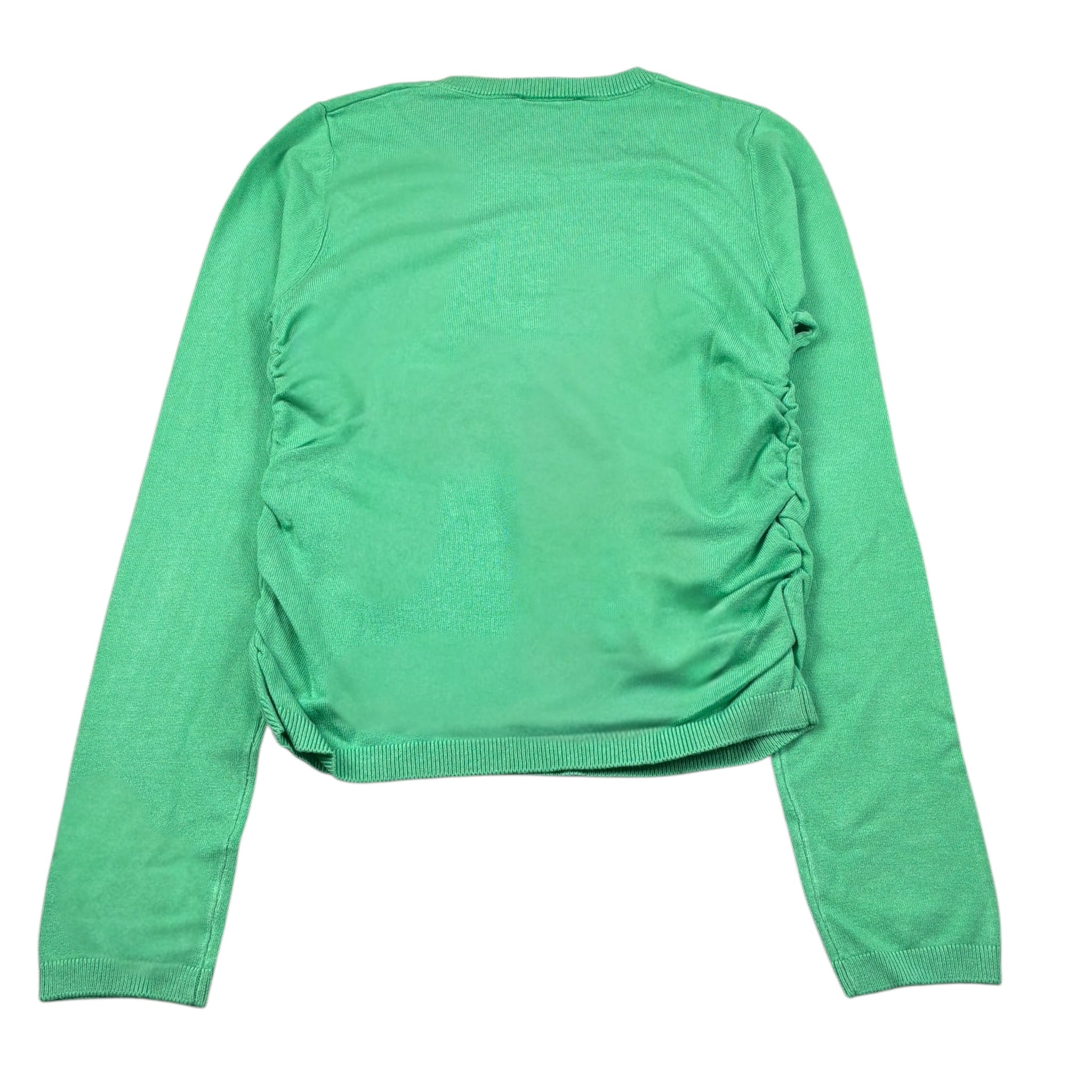 Liu Jo Maglia Girocollo tinta unita con Logo Verde per Bambina GA4200 VERDE LIU JO 