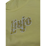 Liu Jo T-Shirt tinta unita con Brillantini Giallo per Bambina GA5019 GIALLO LIU JO 