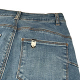 Liu Jo Jeans tinta unita con Girovita Regolabile Azzurro per Bambina GA5085 AZZURRO LIU JO 