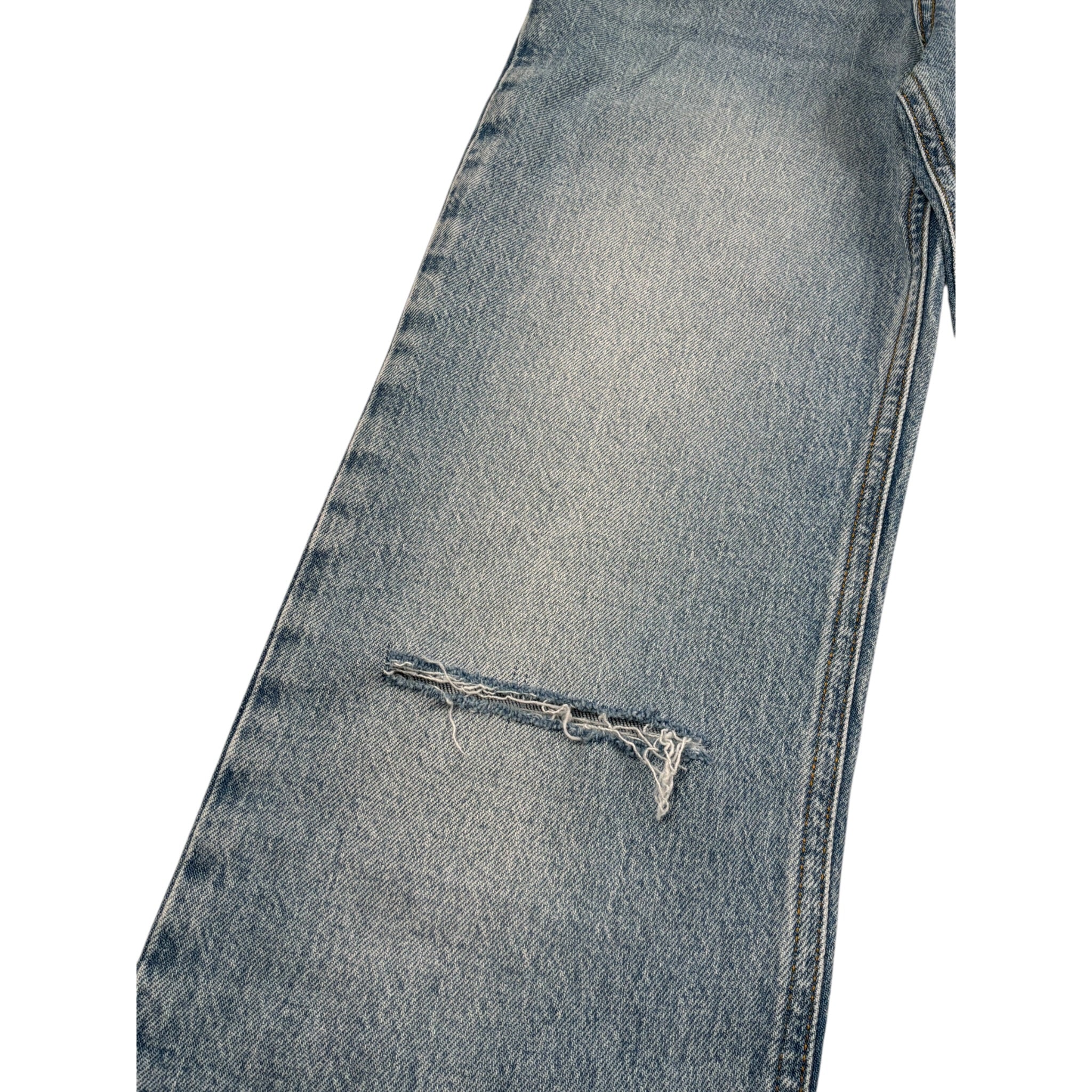 Liu Jo Jeans tinta unita con Girovita Regolabile Azzurro per Bambina GA5097 AZZURRO LIU JO 