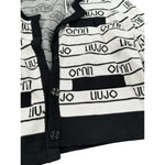 Liu Jo Cardigan tinta unita con Loghi Bianco per Bambina GA5205 BIANCO LIU JO 