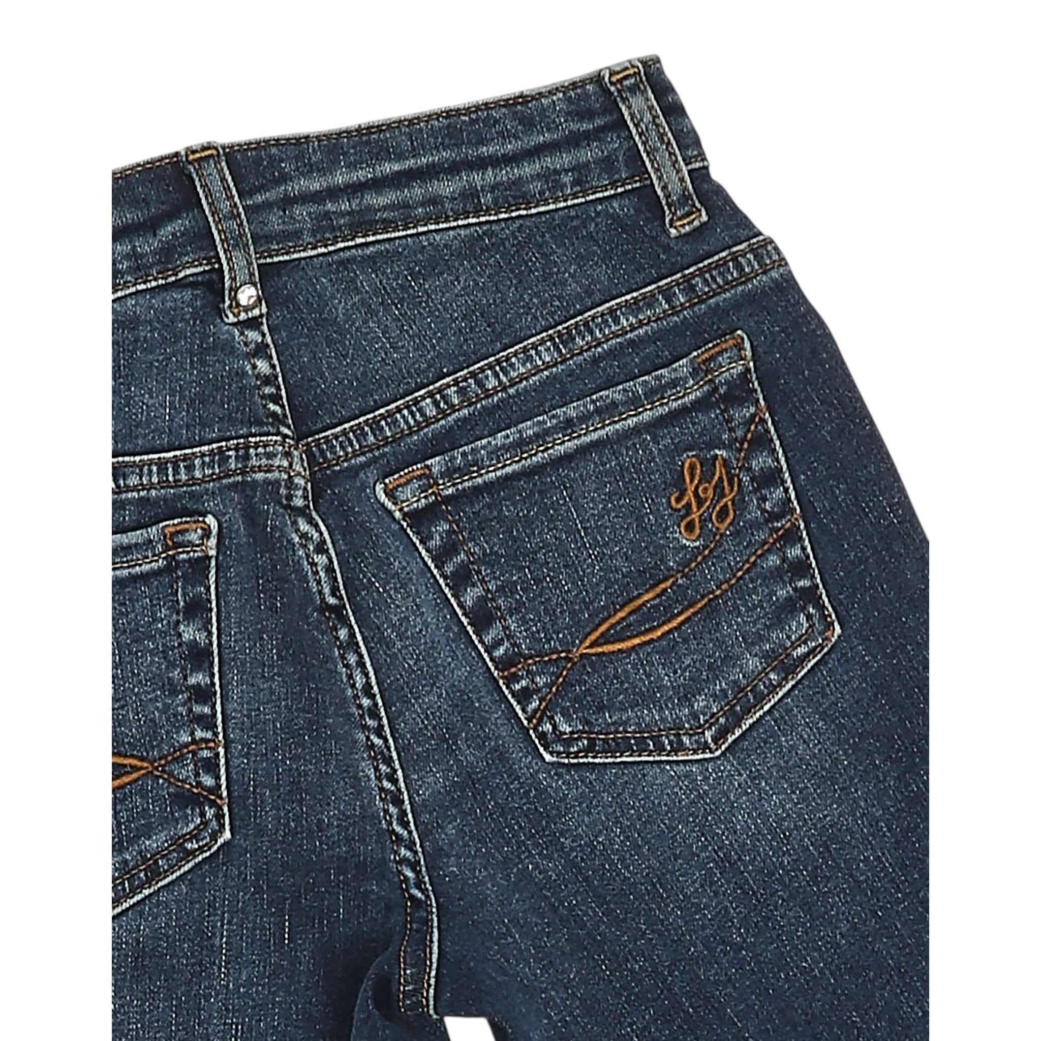 Liu Jo Jeans tinta unita Modello A Zampa Blu per Bambina GF2120 BLU LIU JO 