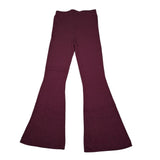 Liu Jo Pantalone tinta unita Modello Zampa Bordeaux per Bambina GF3102 BORDEAUX LIU JO 