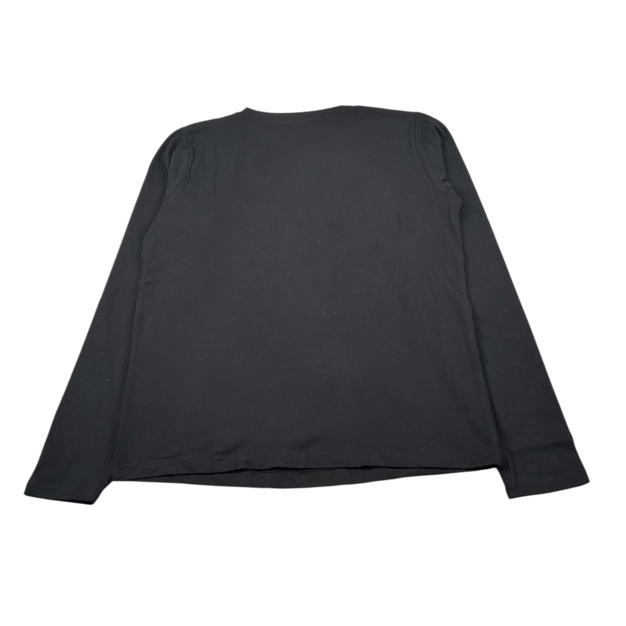 Liu Jo Shirt Girocollo tinta unita con Logo Nero per Bambina GF4156 NERO LIU JO 