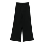 Liu Jo Pantalone tinta unita Modello A Palazzo Nero per Bambina GF5005X NERO LIU JO 