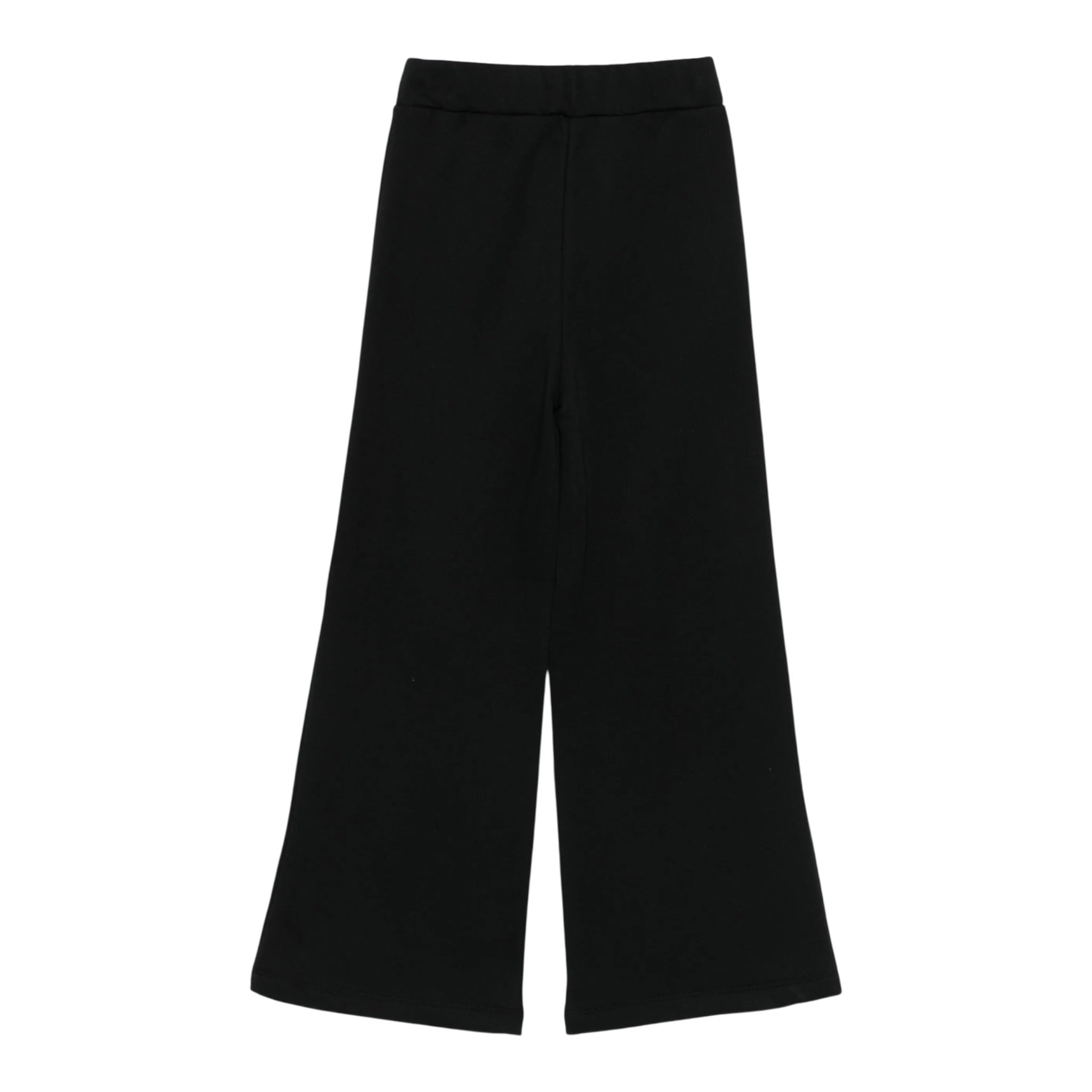 Liu Jo Pantalone tinta unita Modello A Palazzo Nero per Bambina GF5005X NERO LIU JO 
