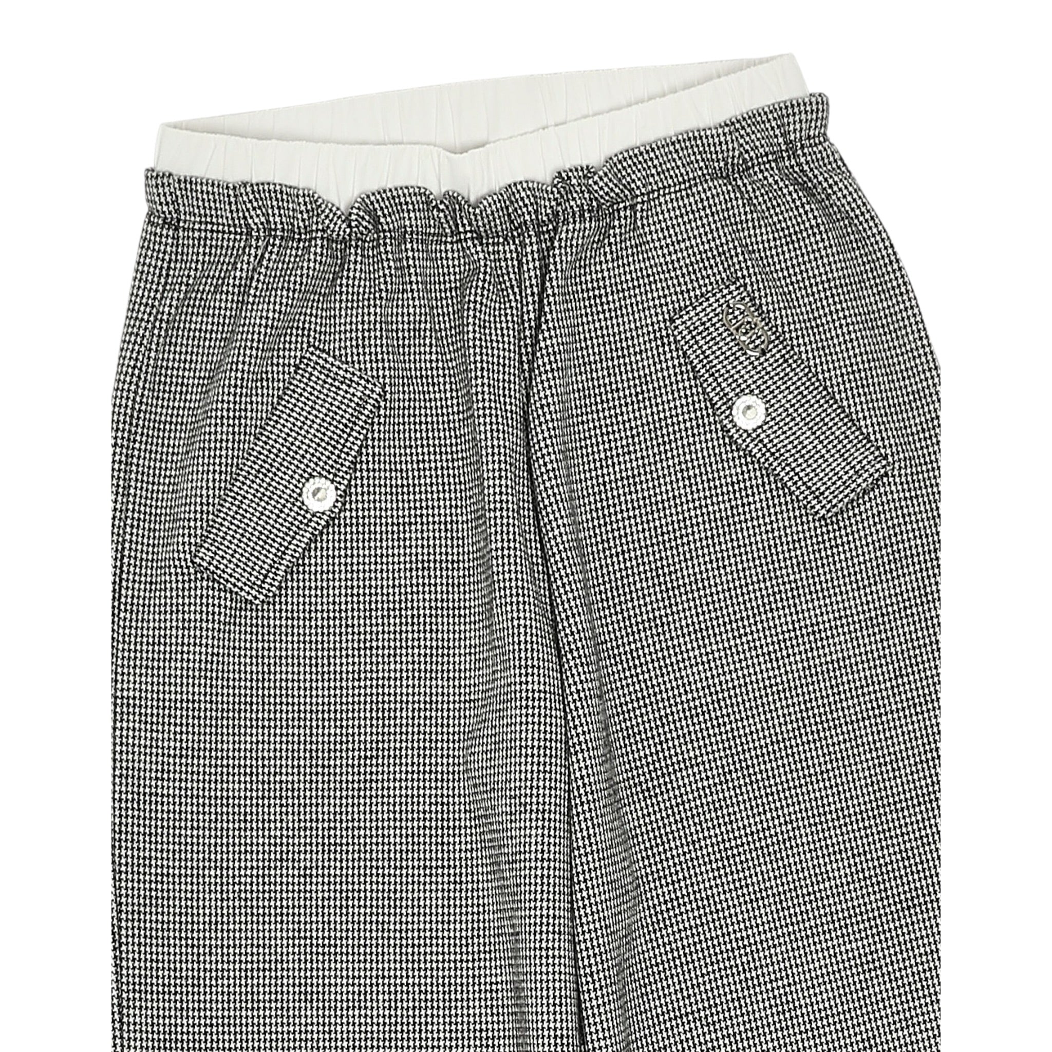 Liu Jo Pantalone Microfantasia Nero per Bambina GF5006 NERO LIU JO 