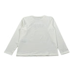 Liu Jo Shirt Girocollo tinta unita con Stampa Bianco per Bambina GF5008XXX BIANCO LIU JO 