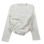 Liu Jo Shirt Girocollo tinta unita Bianco per Bambina GF5009 BIANCO LIU JO 