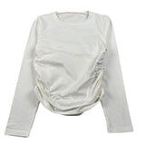 Liu Jo Shirt Girocollo tinta unita Bianco per Bambina GF5009 BIANCO LIU JO 