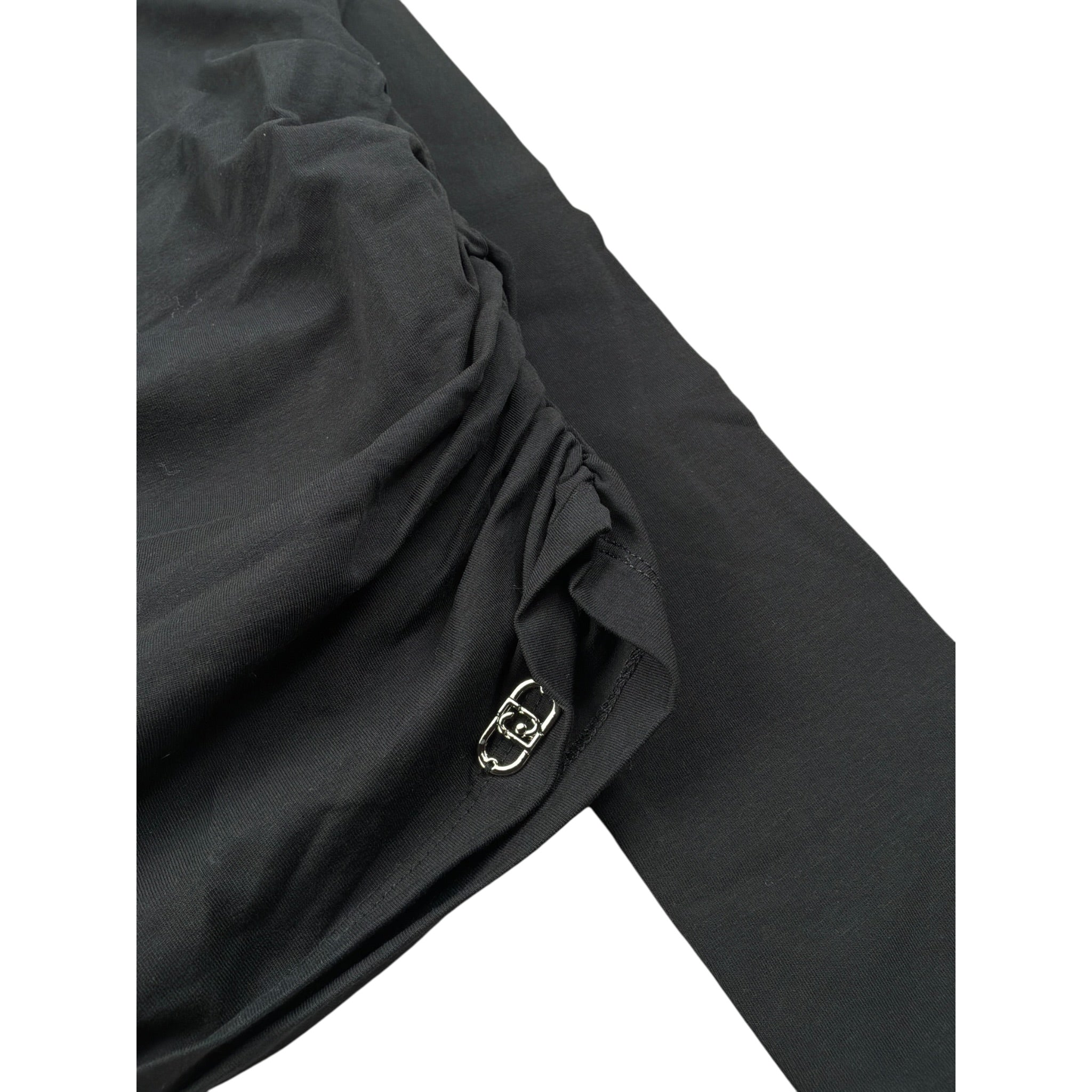 Liu Jo Shirt Girocollo tinta unita Nero per Bambina GF5009 NERO LIU JO 