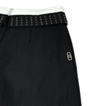 Liu Jo Pantalone tinta unita Modello Palazzo Nero per Bambina GF5023X NERO LIU JO 