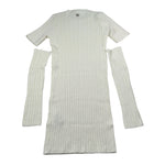 Liu Jo Abito Mezza Manica tinta unita con Manicotti Panna per Bambina GF5028X PANNA LIU JO 