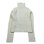 Liu Jo Maglia Collo Alto tinta unita Panna per Bambina GF5031 PANNA LIU JO 