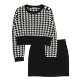 Liu Jo Completo 2 Pezzi Maglia-Gonna Nero per Bambina GF5032X NERO LIU JO 