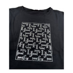 Liu Jo Shirt Girocollo tinta unita con Brillantini Nero per Bambina GF5035X NERO LIU JO 
