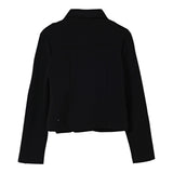 Liu Jo Giubbino tinta unita con Zip Nero per Bambina GF5036 NERO LIU JO 