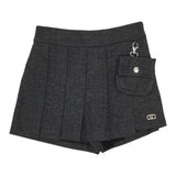 Liu Jo Short tinta unita con Elastico In Vita Grigio per Bambina GF5048X GRIGIO LIU JO 