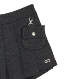 Liu Jo Short tinta unita con Elastico In Vita Grigio per Bambina GF5048XX GRIGIO LIU JO 