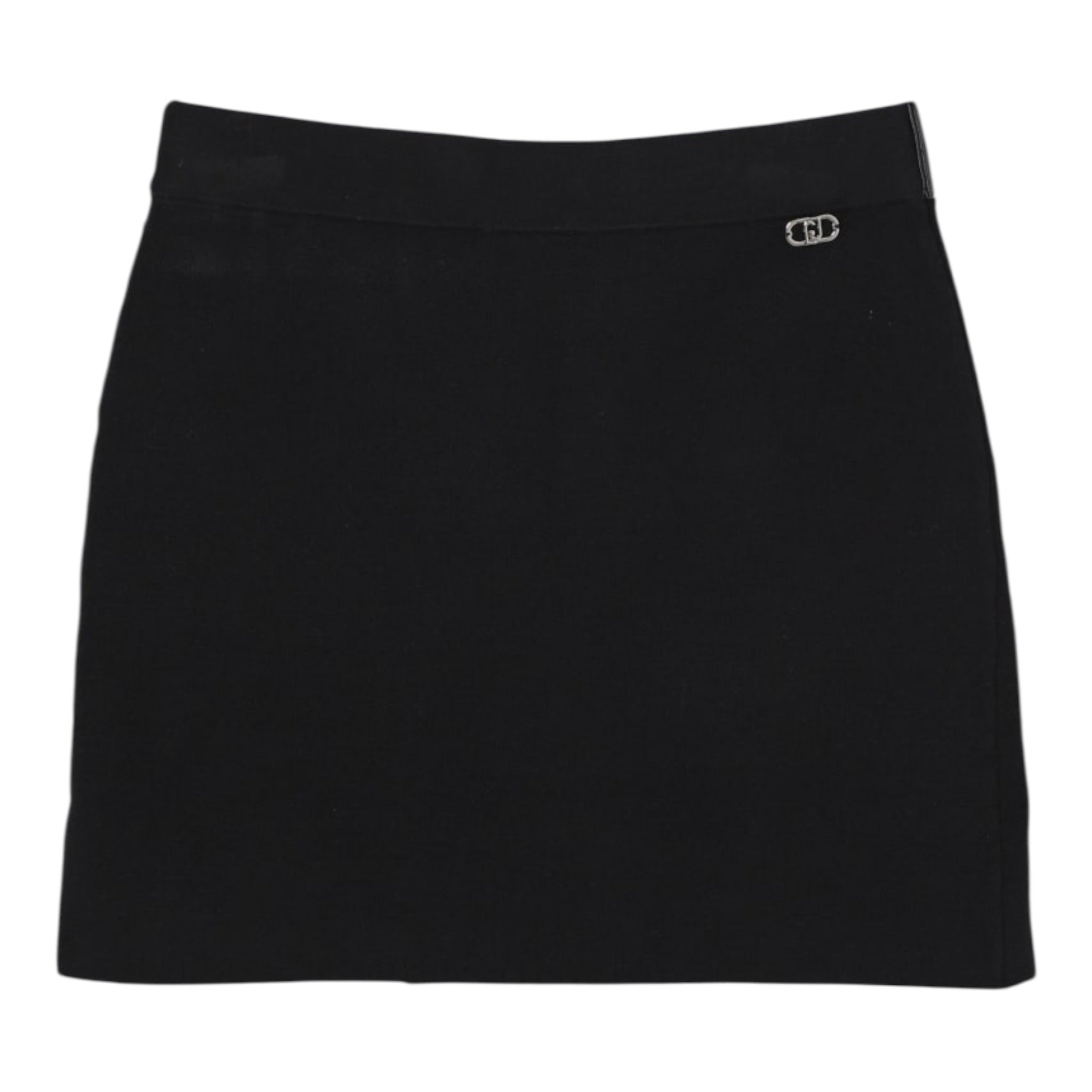 Liu Jo Gonna tinta unita con Elastico In Vita Nero per Bambina GF5084X NERO LIU JO 
