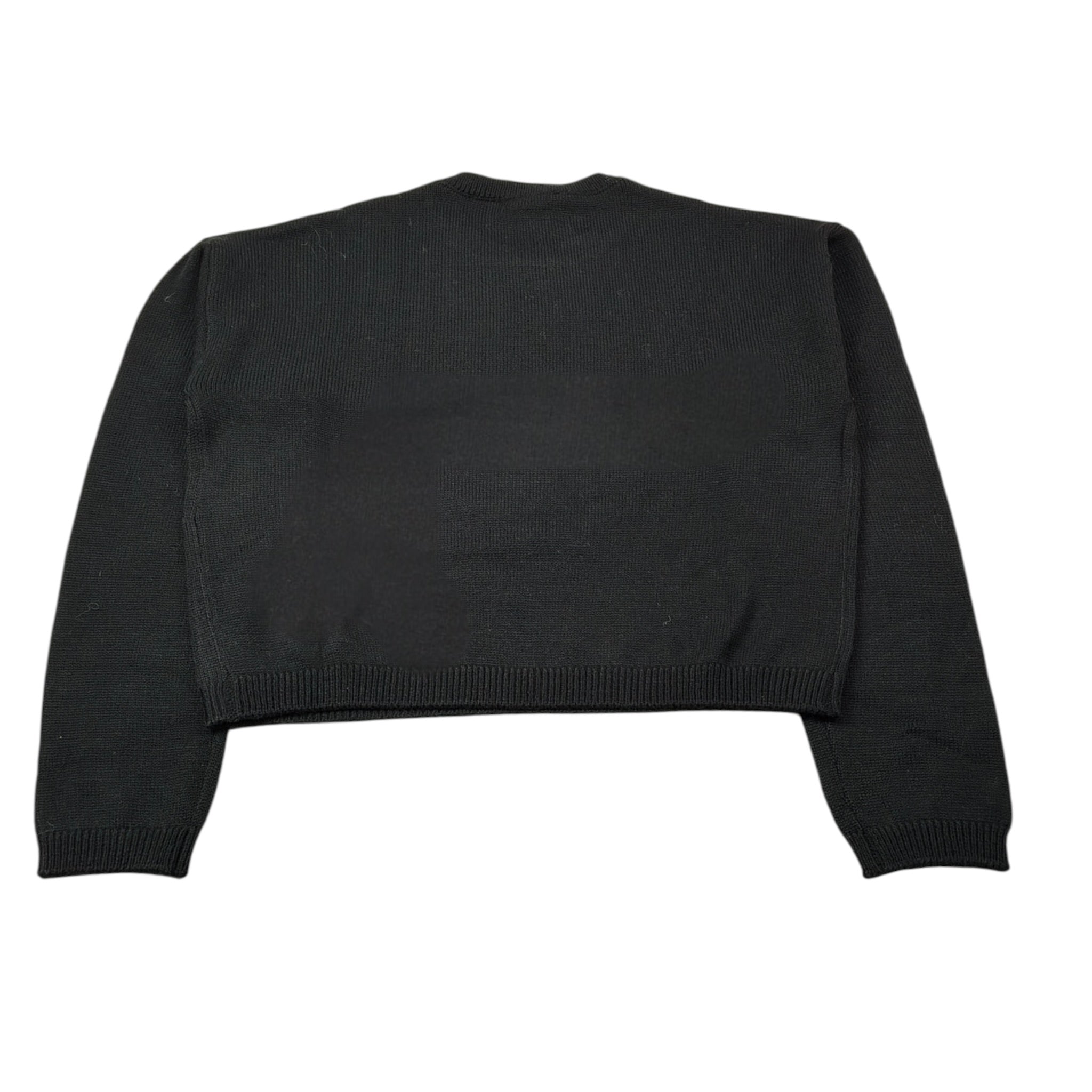Liu Jo Maglia Girocollo tinta unita con Logo Nero per Bambina GF5089XXXX NERO LIU JO 